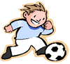 player with football