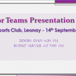 Senior Teams Presentation Night 2019